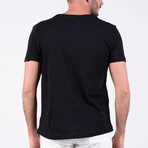 Sam O Neck T-Shirt // Black (M)