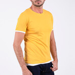 Darren O Neck T-Shirt // Yellow (M)