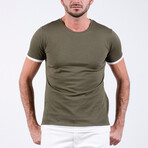 Ted O Neck T-Shirt	 // Green (M)