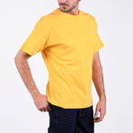 Carlos O Neck Oversize T-Shirt // Yellow (L)