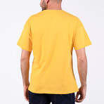 Carlos O Neck Oversize T-Shirt // Yellow (L)