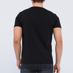 Daniel O Neck T-Shirt // Black (L)