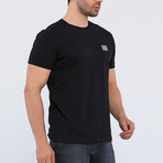 Daniel O Neck T-Shirt // Black (L)