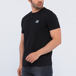 Daniel O Neck T-Shirt // Black (L)