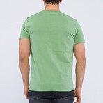 Lee O Neck T-Shirt	// Green (3XL)