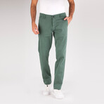 Slit Pocket Chino Pants // Green (38WX34L)