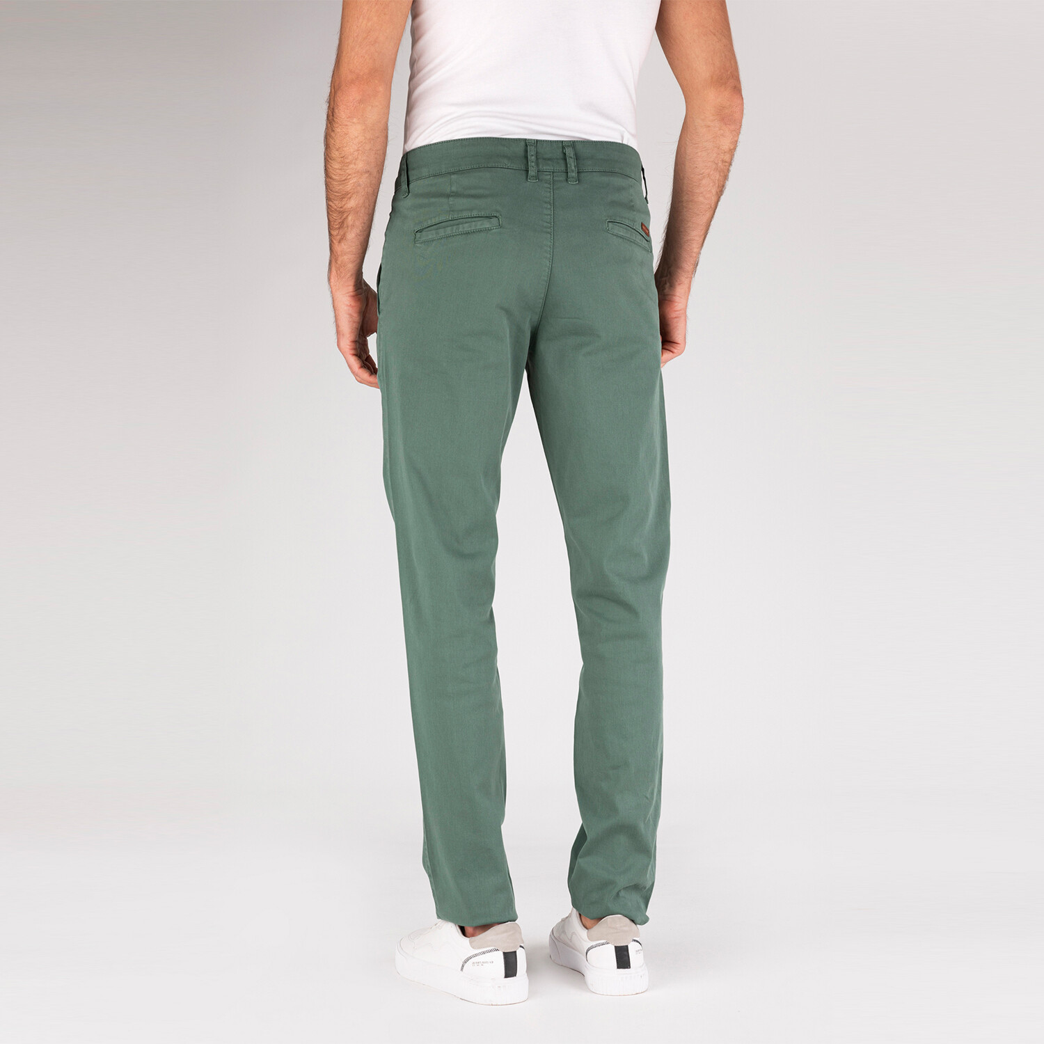 Slit Pocket Chino Pants // Green (38WX34L) - Basics&More Pants - Touch ...