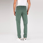 Dennis Side Pocket Chino Pants // Green (38WX34L)
