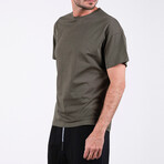 Maxwell O Neck Oversize T-Shirt // Green (S)