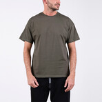 Maxwell O Neck Oversize T-Shirt // Green (S)