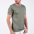 Will O Neck T-Shirt // Green (2XL)