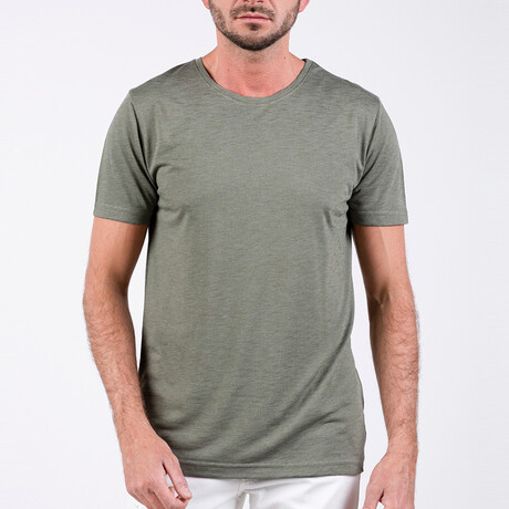 Will O Neck T-Shirt // Green (S)
