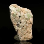 Green Apophyllite on Stilbite
