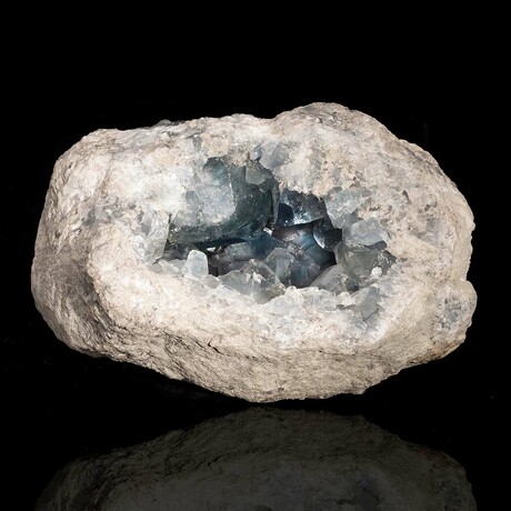 Blue Celestite Geode // Ver. 1