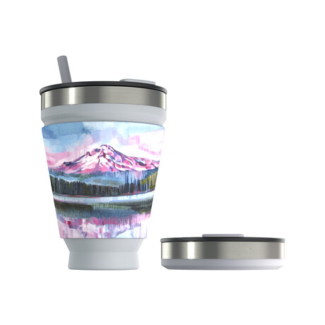 Hydaway Collapsible Tumbler // 16 Fl. Oz. // Set of 2 // Mount Hood