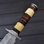 Damascus Bone Dagger