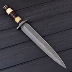 Damascus Bone Dagger