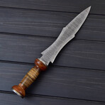 Damascus Roman Gladius Dagger // 3007