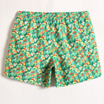 5.5" Swim Trunks // Green Palette (L)