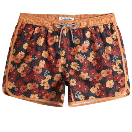 4.5" Swim Trunks // Vintage Coreopsis (XS)