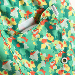 5.5" Swim Trunks // Green Palette (L)