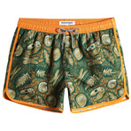 4.5" Swim Trunks // Vintage Back to Jurassic (XL)