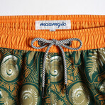 4.5" Swim Trunks // Vintage Back to Jurassic (XL)