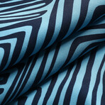 4.5" Swim Trunks // Vintage Blue Vortex (M)