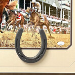 Sonny Leon // Rich Strike Kentucky Derby 16x20 Photo // Signed + Framed // "80/1" Inscription