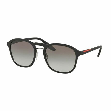 Men's Prada Lifestyle Phantos Sunglasses // Black + Gray