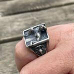 Azazel Ring // Silver (6)