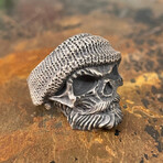 Gothic Skull Ring Style 2 // Silver (6)