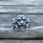 Lion Ring // Silver (6)