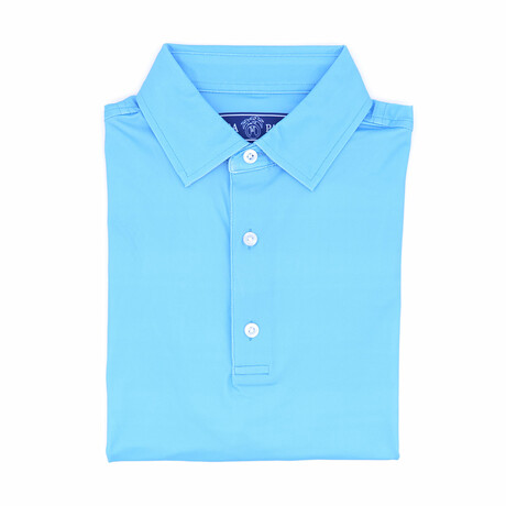 Silky Soft Polo // Whispy Blue (Small)