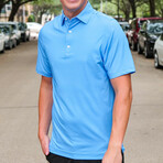 Silky Soft Polo // Whispy Blue (Small)