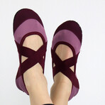 FitKicks // Women's Edition Croosover Shoes // Mauve (L)