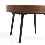 Valtray Table (Walnut Marble)