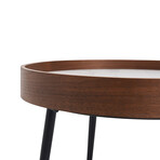 Valtray Table (Walnut Marble)