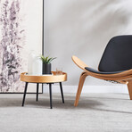 Valtray Table (Walnut Marble)