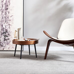 Valtray Table (Walnut Marble)