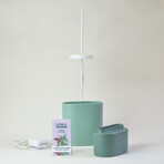 NANO Garden // Includes 1 Polka Dot Plant Pod // Celadon Green