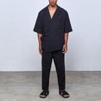 Deluxe Linen Set // Limited Edition // Black (S)