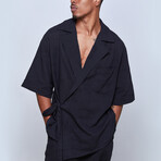 Deluxe Linen Set // Limited Edition // Black (M)
