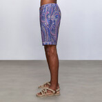 Viorel Paisley Bermuda Shorts // Multicolor (L)