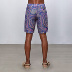 Viorel Paisley Bermuda Shorts // Multicolor (L)