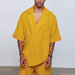 Deluxe Linen Set // Limited Edition // Yellow (S)
