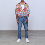Solaris Paisley Oversize Shirt // Multicolor (S)
