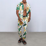 Tropics Short-Sleeve Shirt // Multicolor (XL)