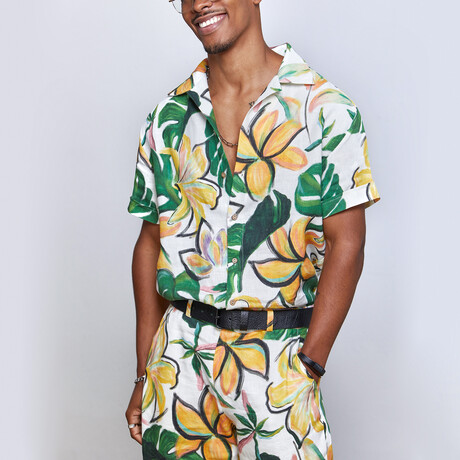 Tropics Short-Sleeve Shirt // Multicolor (S)