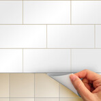 Subway Tile Stickers (Black)